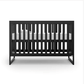 DaDaDa Austin 3-in-1 Convertible Crib - Black - Traveling Tikes 