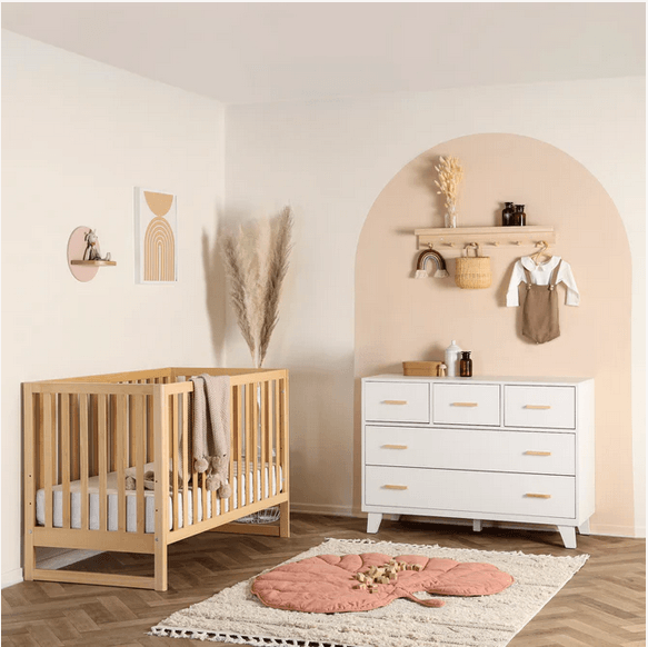 DaDaDa Austin 3-in-1 Convertible Crib - Natural - Traveling Tikes 