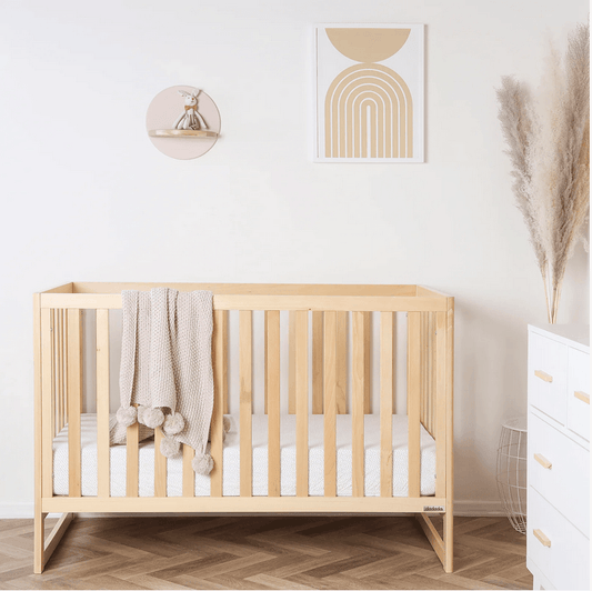 DaDaDa Austin 3-in-1 Convertible Crib - Natural - Traveling Tikes 