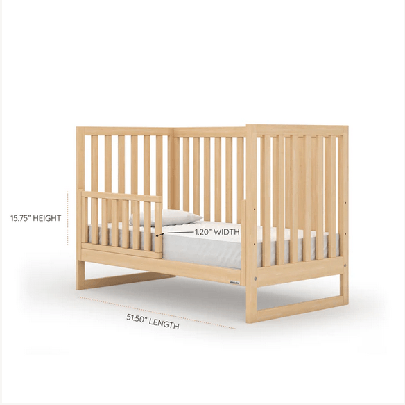 DaDaDa Austin 3-in-1 Convertible Crib - Natural - Traveling Tikes 