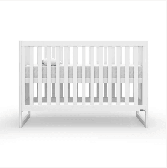 DaDaDa Austin 3-in-1 Convertible Crib - White - Traveling Tikes 