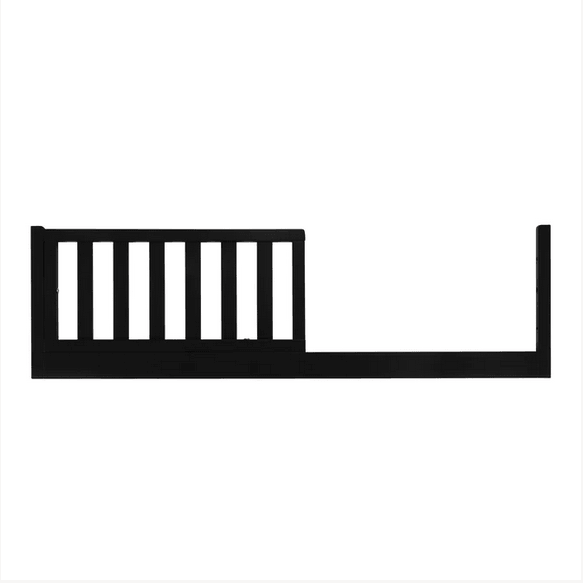 Dadada Crib Conversion Kit (Toddler Bed Rail) Black - Traveling Tikes 