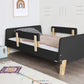 Dadada Muse Toddler Bed - Graphite + Natural - Traveling Tikes 