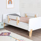 Dadada Muse Toddler Bed White + Natural - Traveling Tikes 