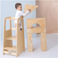 Dadada Toddler Tower - Natural - Traveling Tikes 