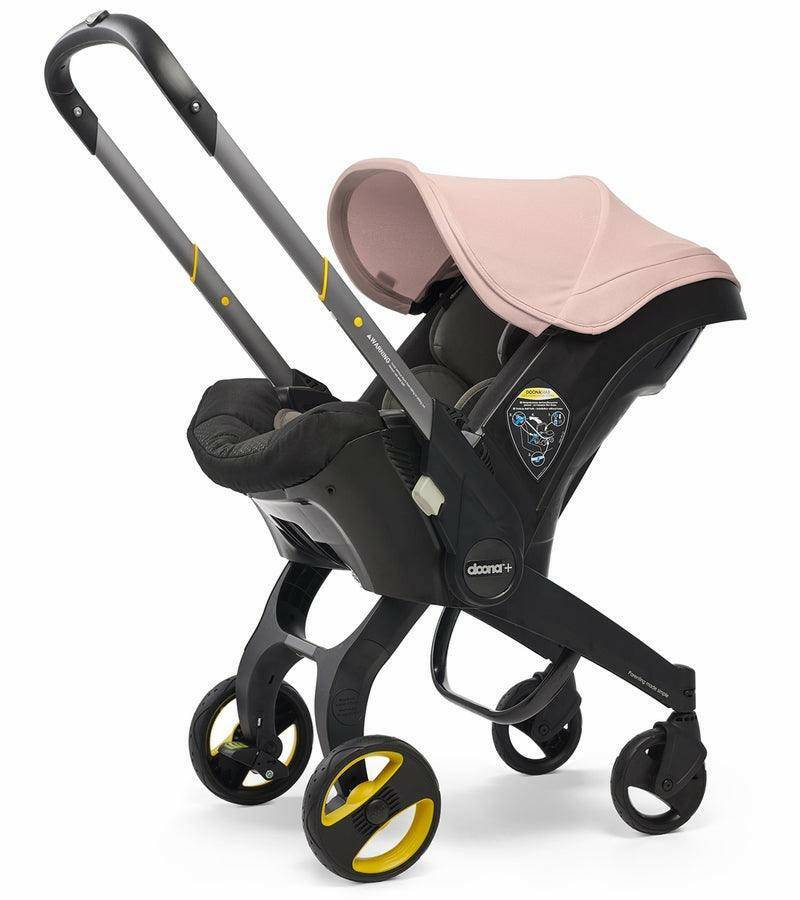 Doona+ Infant Car Seat & Stroller - Blush Pink - Traveling Tikes 