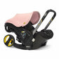 Doona+ Infant Car Seat & Stroller - Blush Pink - Traveling Tikes 