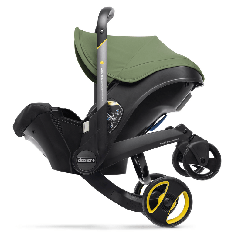 Doona+ Infant Car Seat & Stroller - Desert Green - Traveling Tikes 