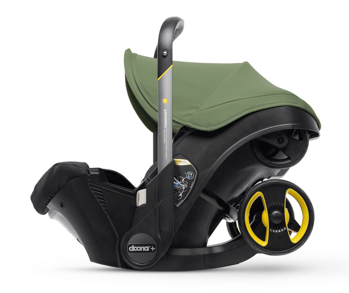 Doona+ Infant Car Seat & Stroller - Desert Green - Traveling Tikes 