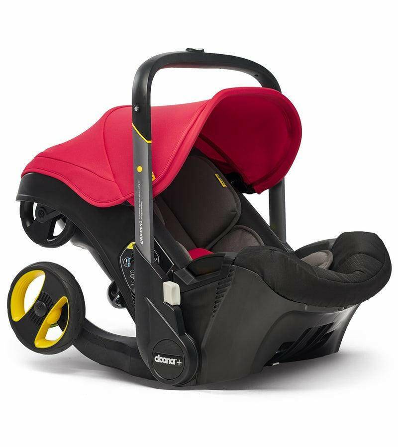 Doona+ Infant Car Seat & Stroller - Flame Red - Traveling Tikes 