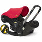 Doona+ Infant Car Seat & Stroller - Flame Red - Traveling Tikes 