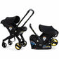 Doona+ Infant Car Seat & Stroller - Midnight - Traveling Tikes 