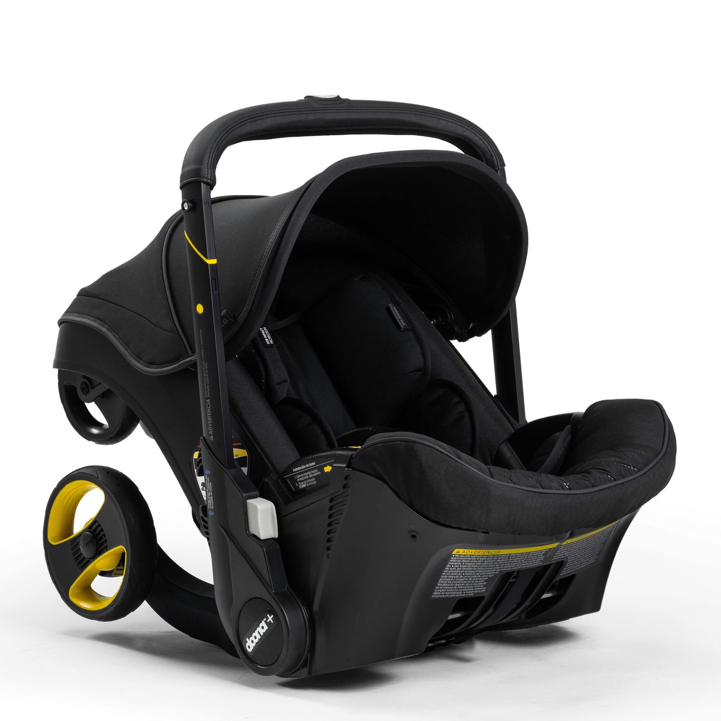 Doona+ Infant Car Seat & Stroller - Midnight - Traveling Tikes 