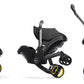 Doona+ Infant Car Seat & Stroller - Nitro Black - Traveling Tikes 