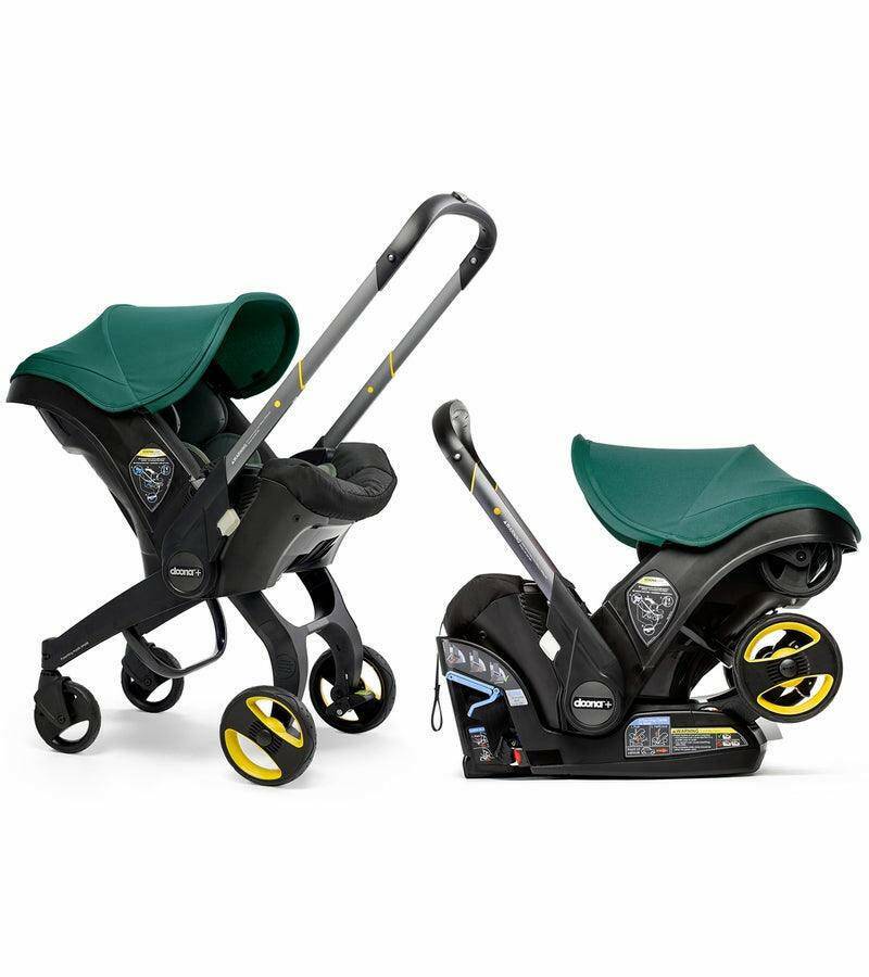 Doona+ Infant Car Seat & Stroller - Racing Green - Traveling Tikes 