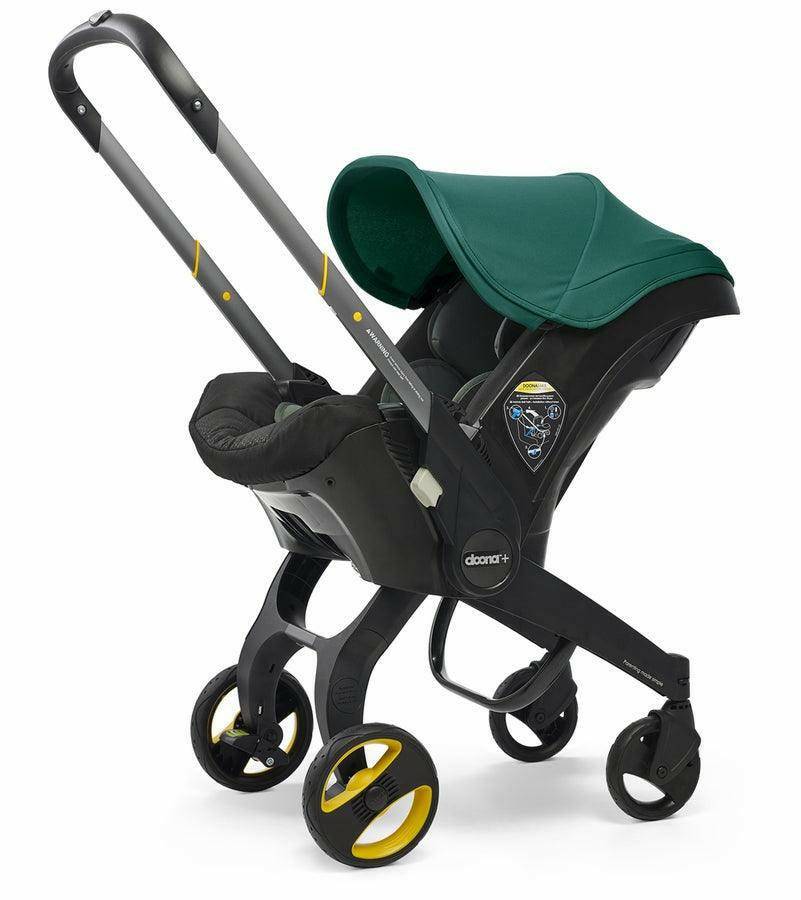 Doona+ Infant Car Seat & Stroller - Racing Green - Traveling Tikes 