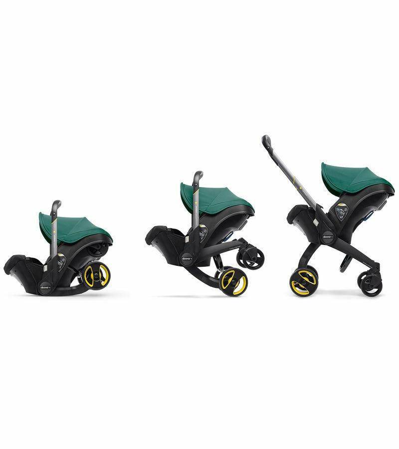 Doona+ Infant Car Seat & Stroller - Racing Green - Traveling Tikes 