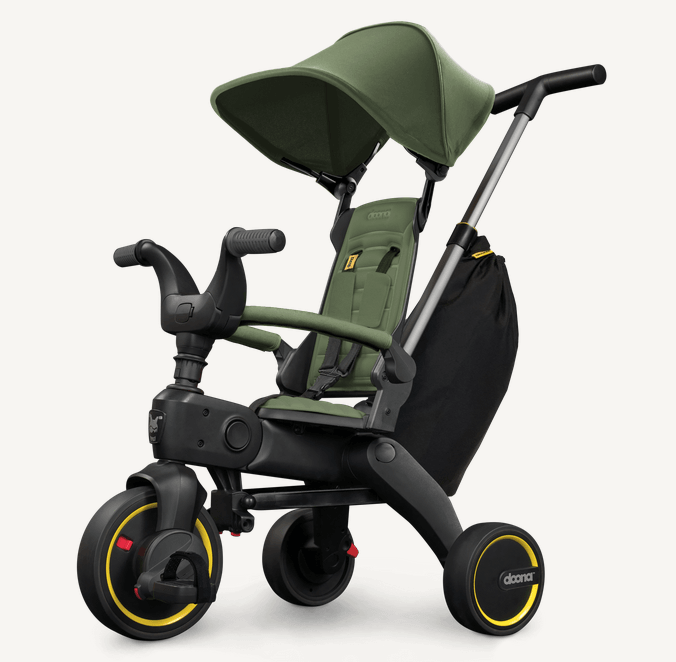 Doona Liki Trike S3 - Desert Green - Traveling Tikes 