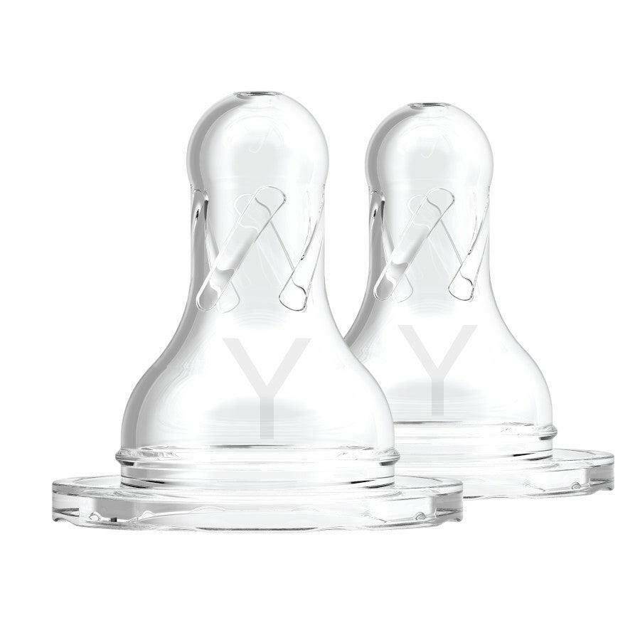 Dr. Brown’s Narrow Bottle Nipples Y-Cut, 2 Count - Traveling Tikes 