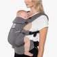 Ergo Omni Breeze Baby Carrier - Graphite Grey - Traveling Tikes 