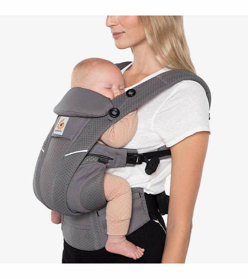 Ergo Omni Breeze Baby Carrier - Graphite Grey - Traveling Tikes 