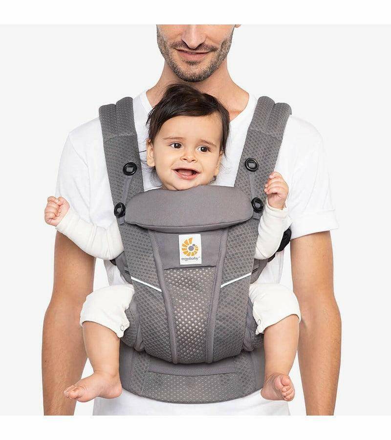 Ergo Omni Breeze Baby Carrier - Graphite Grey - Traveling Tikes 