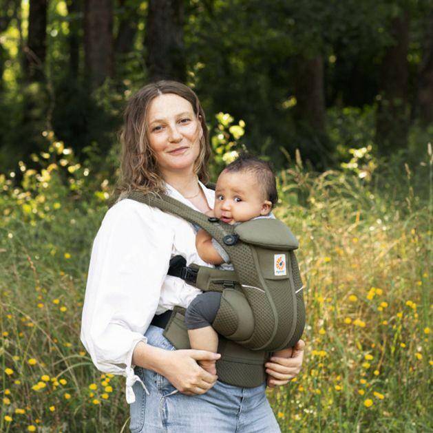 Ergo Omni Breeze Baby Carrier - Olive Green - Traveling Tikes 