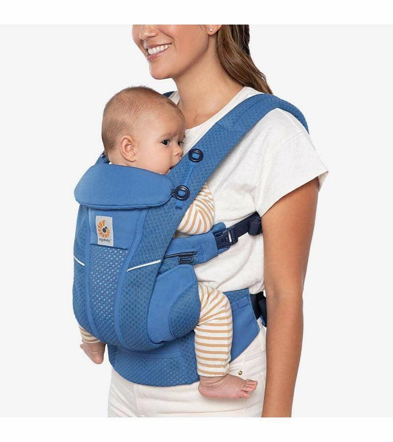 Ergo Omni Breeze Baby Carrier - Sapphire Blue - Traveling Tikes 