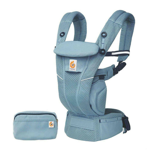 Ergo Omni Breeze Baby Carrier - Slate Blue - Traveling Tikes 