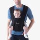 Ergobaby Embrace Cozy Newborn Carrier Pure Black - Traveling Tikes 