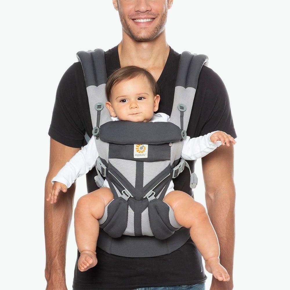 Ergobaby Omni 360 Carrier - Carbon Grey - Traveling Tikes 