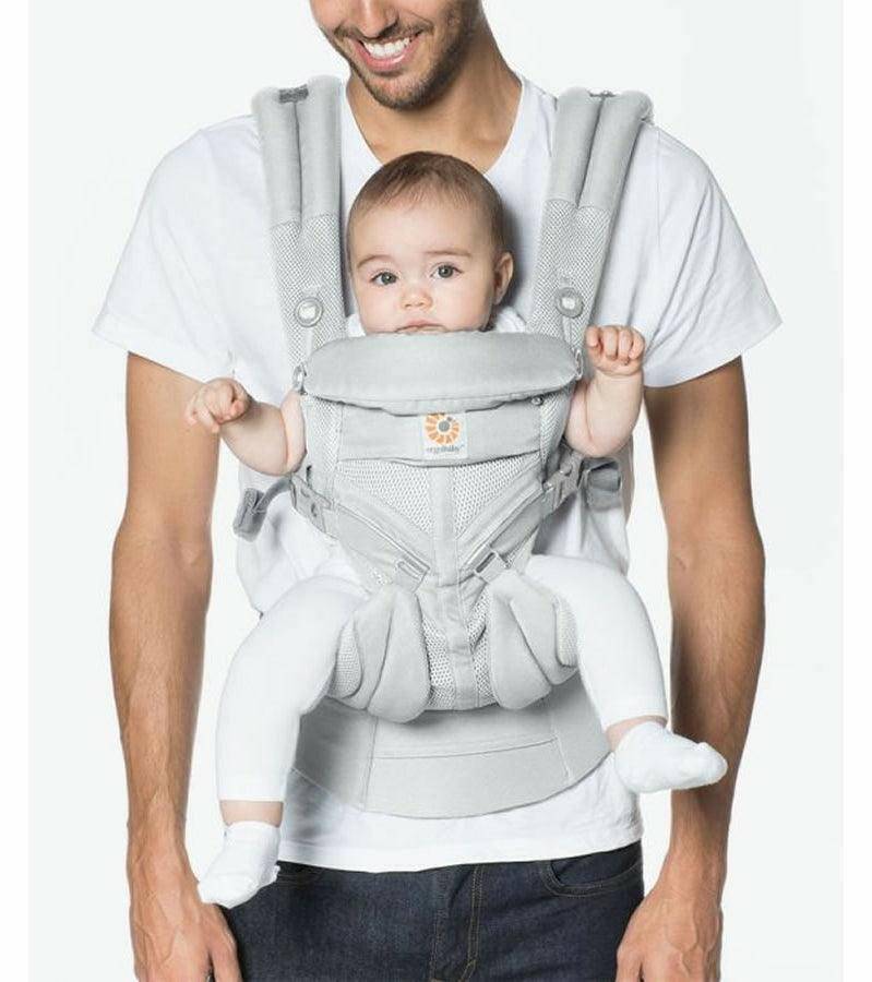 Ergobaby Omni Cool Air Mesh 360 Carrier - Pearl Grey - Traveling Tikes 