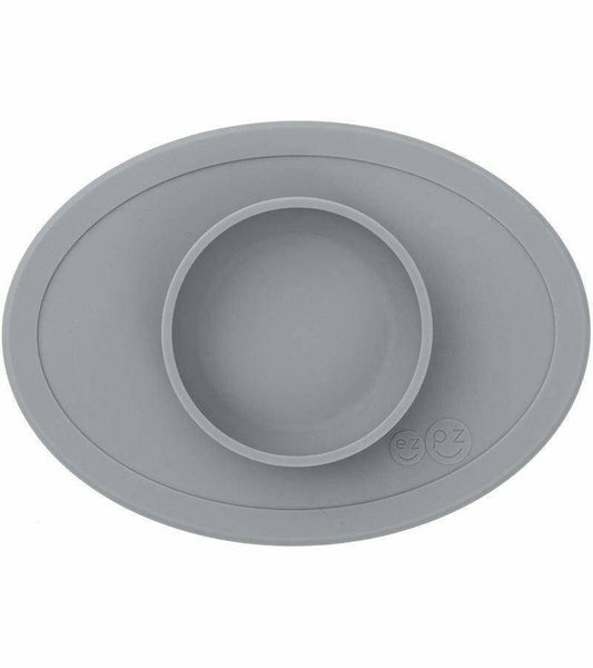 EZPZ Tiny Bowl - Grey - Traveling Tikes 