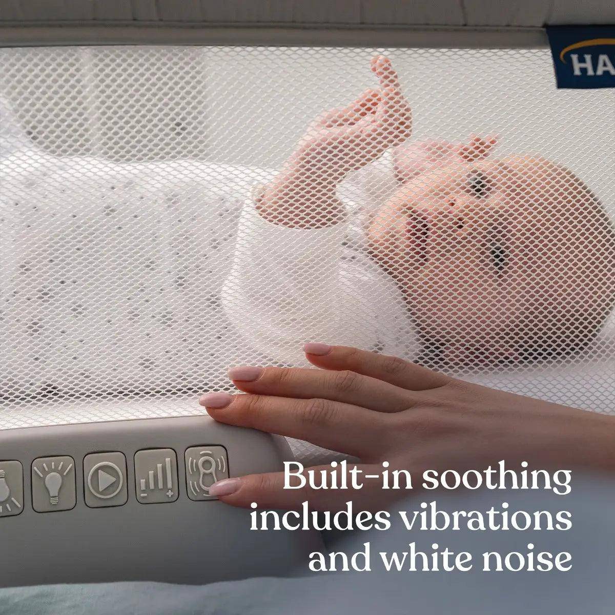 HALO Bassinest Soothing Swivel Sleeper 3.0 - White - Traveling Tikes 