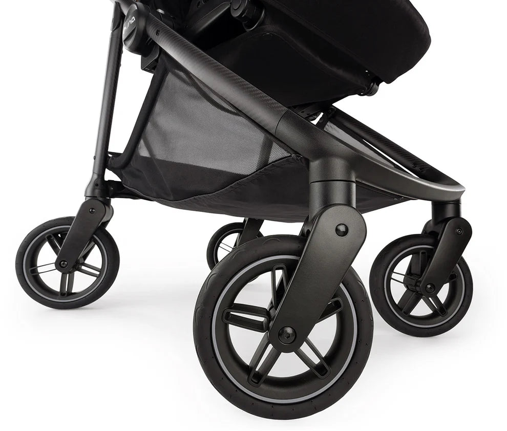 Nuna SWIV Stroller | 360° Swivel Wheels - Acorn