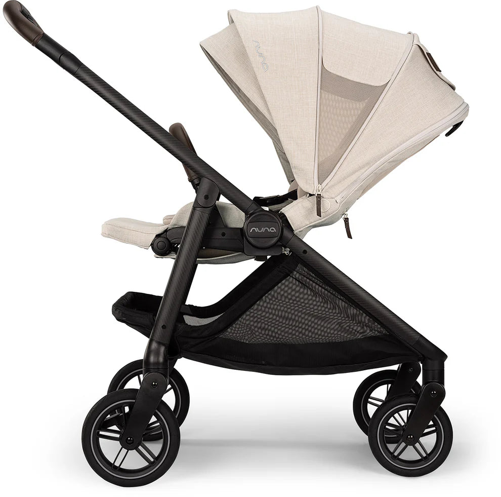 Nuna SWIV Stroller | 360° Swivel Wheels - Chai