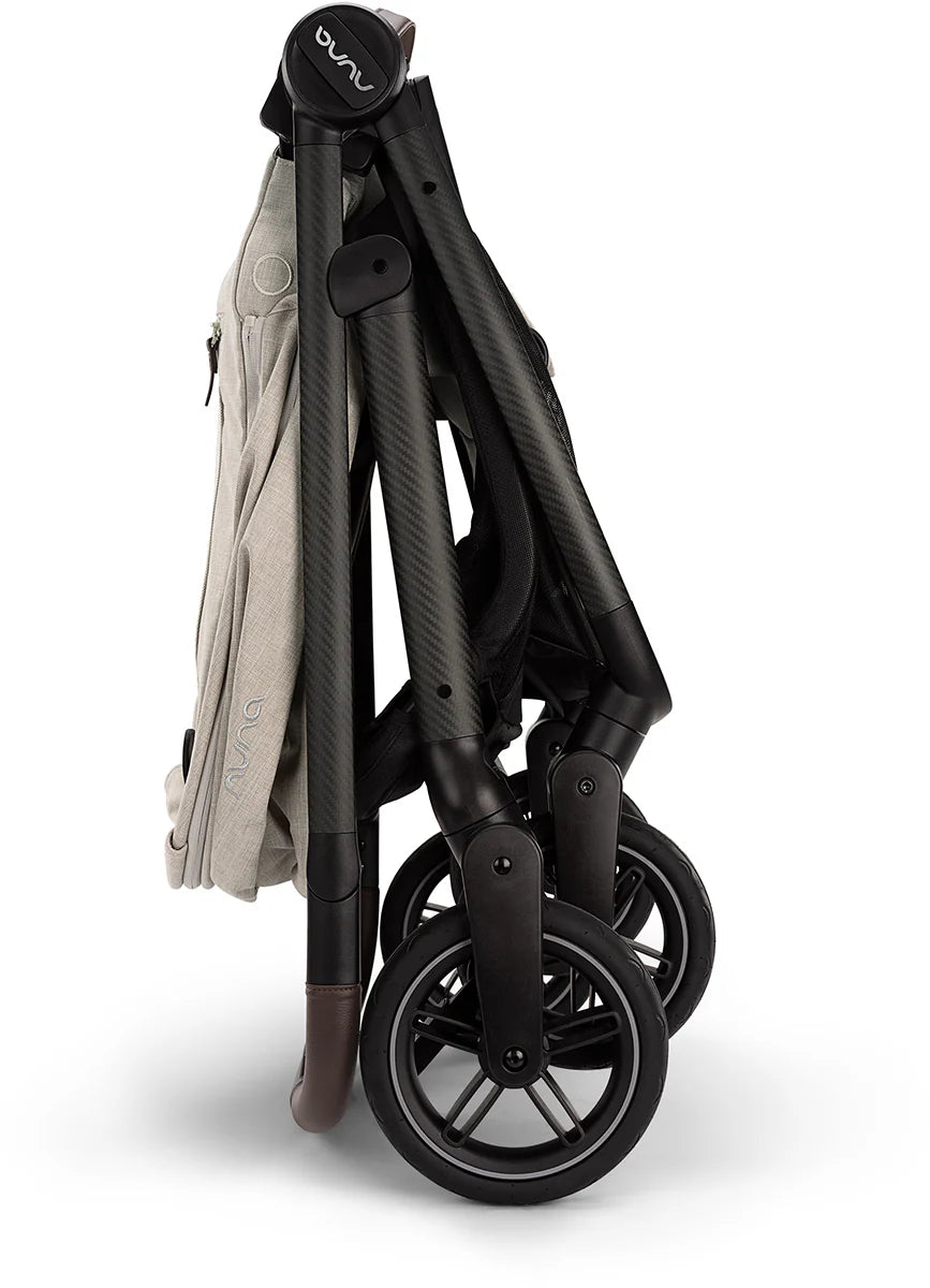 Nuna SWIV Stroller | 360° Swivel Wheels - Chai