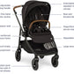 Nuna SWIV Stroller + LYTL Bassinet Bundle - Caviar / Caviar