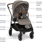 Nuna SWIV Stroller + LYTL Bassinet Bundle - Granite / Caviar