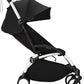 Stokke YOYO3 Ultra Compact 6+ Stroller (One Box) - White / Black