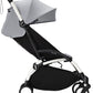 Stokke YOYO3 Ultra Compact 6+ Stroller (One Box) - White / Stone