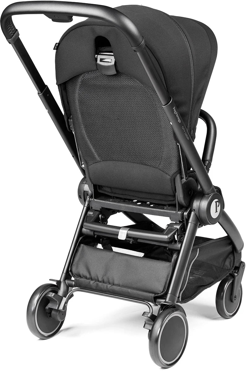 Peg Perego City Loop Stroller Bundle - Black / True Black