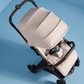 Silver Cross Jet 5 Ultra Compact Stroller - Almond White.