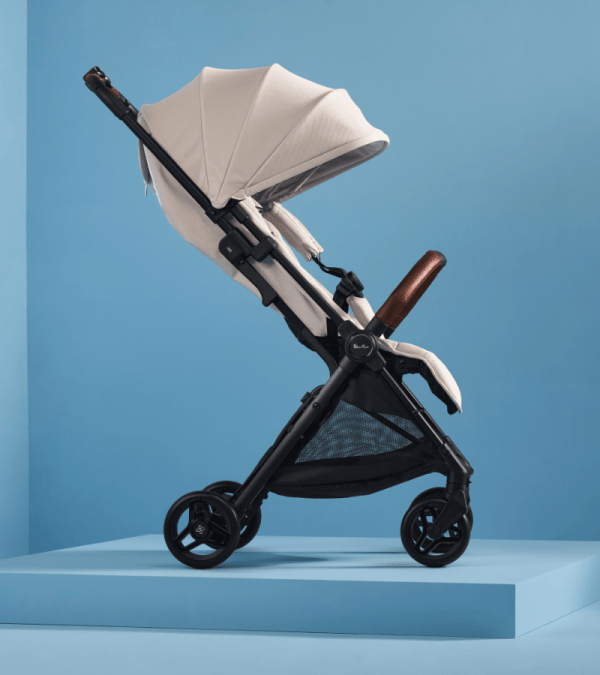 Silver Cross Jet 5 Ultra Compact Stroller - Almond White