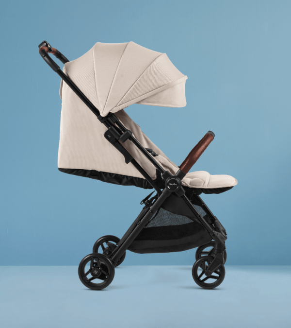 Silver Cross Jet 5 Ultra Compact Stroller - Almond White