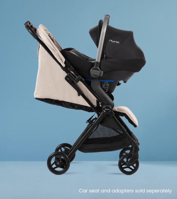 Silver Cross Jet 5 Ultra Compact Stroller - Almond White.