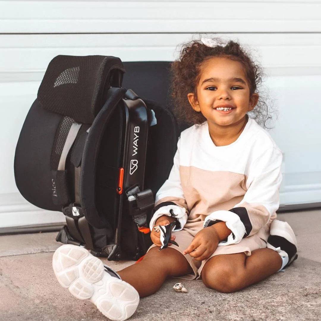 WAYB Pico Portable Car Seat - Jet - Traveling Tikes 