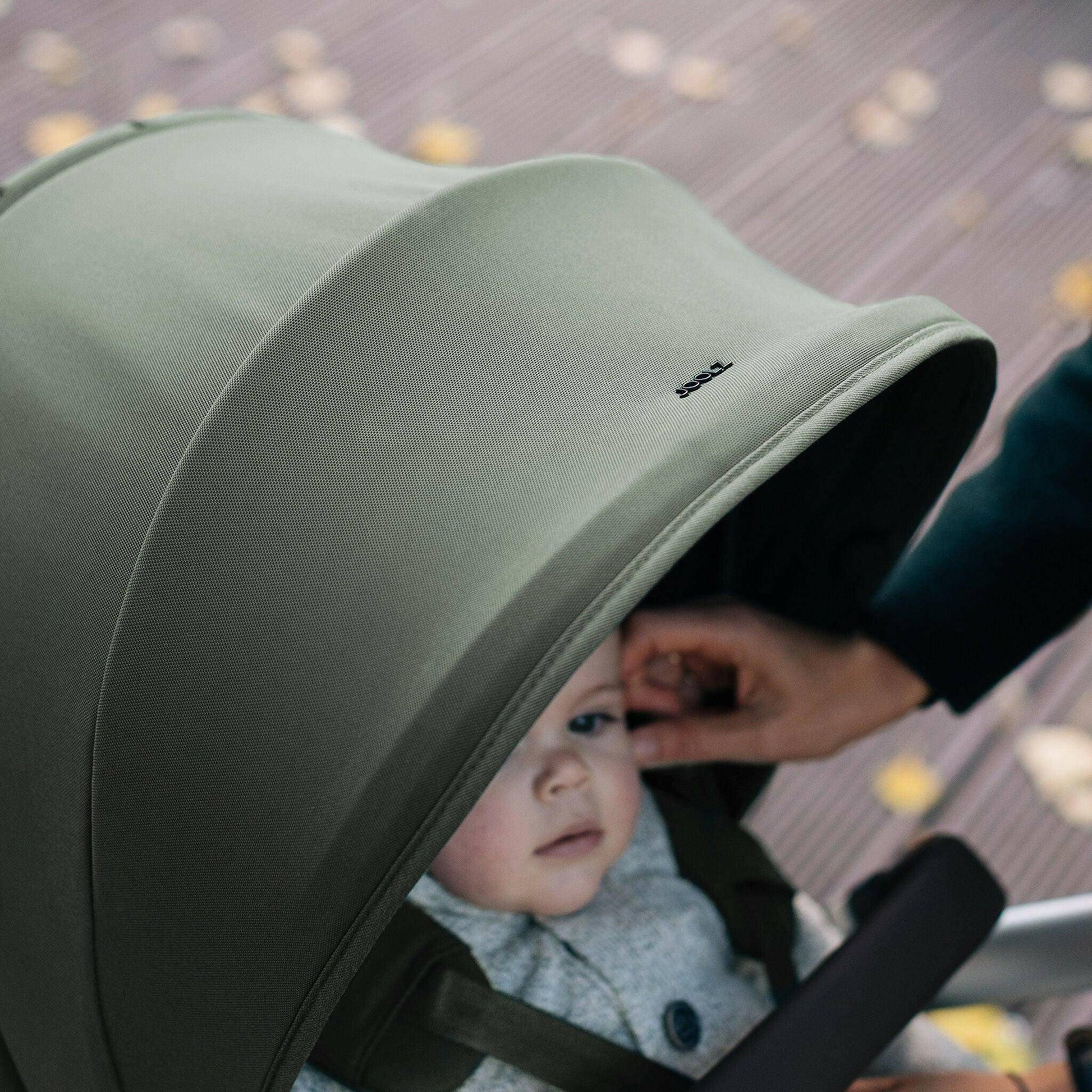 Joolz Hub+ Bassinet - Marvellous Green - Traveling Tikes 