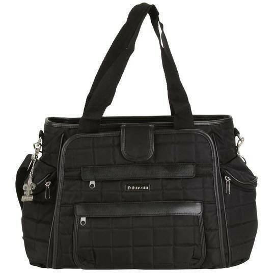 Kalencom Nola Tote - Black - Traveling Tikes 