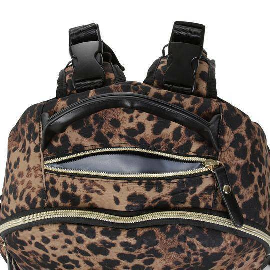 Kalencom Uptown Backpack - Leopard - Traveling Tikes 